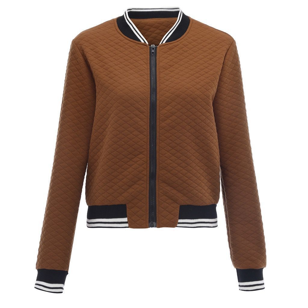 2022 Amazon ebay European and American foreign trade autumn and winter new fashion sweater baseball uniform coat women's clothing
