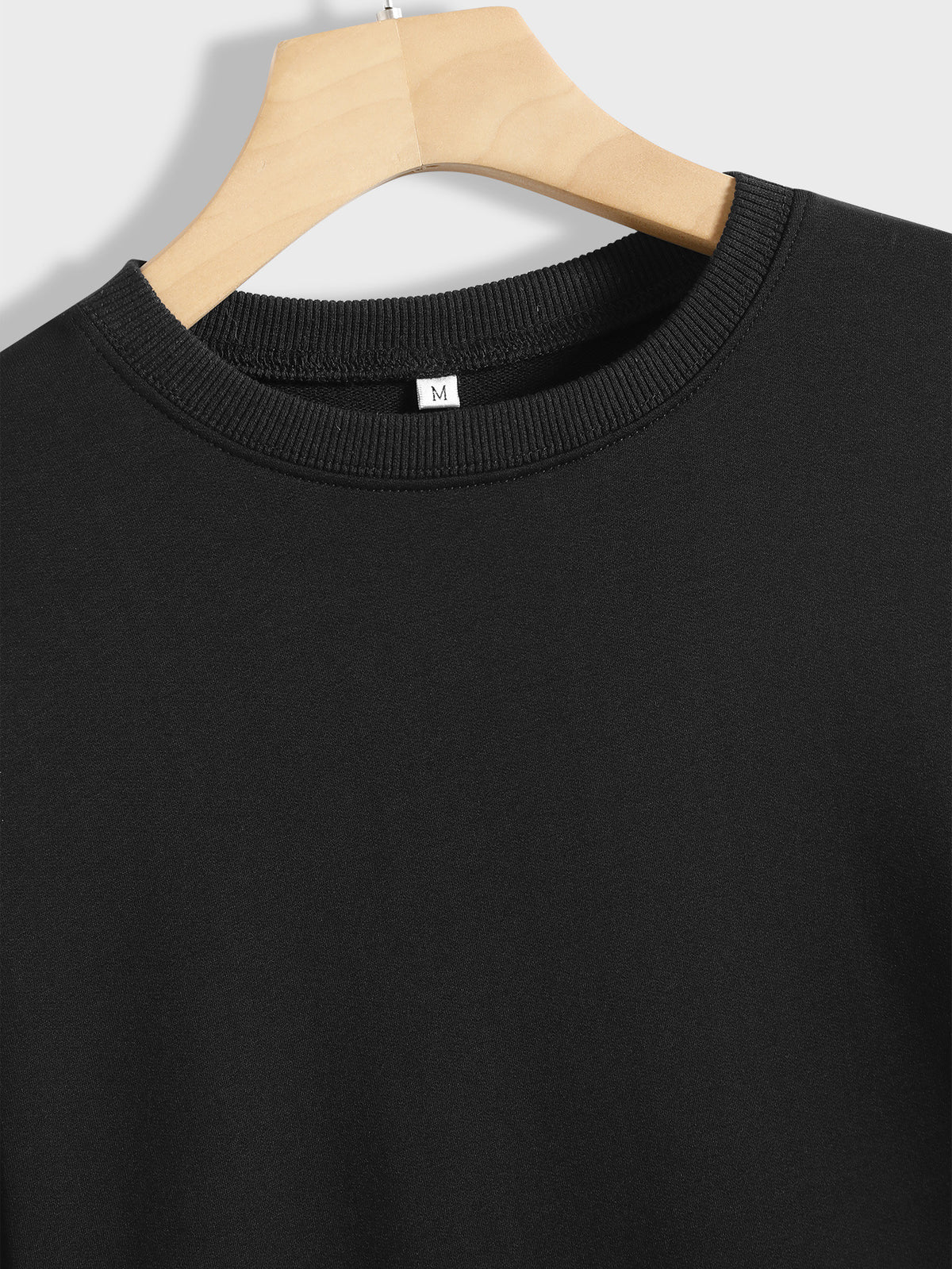 Amazon Wish Independent Station European and American Fashion Long-Sleeved Realtor Simple English Ladies Round Neck Sweatshirt in Stock
