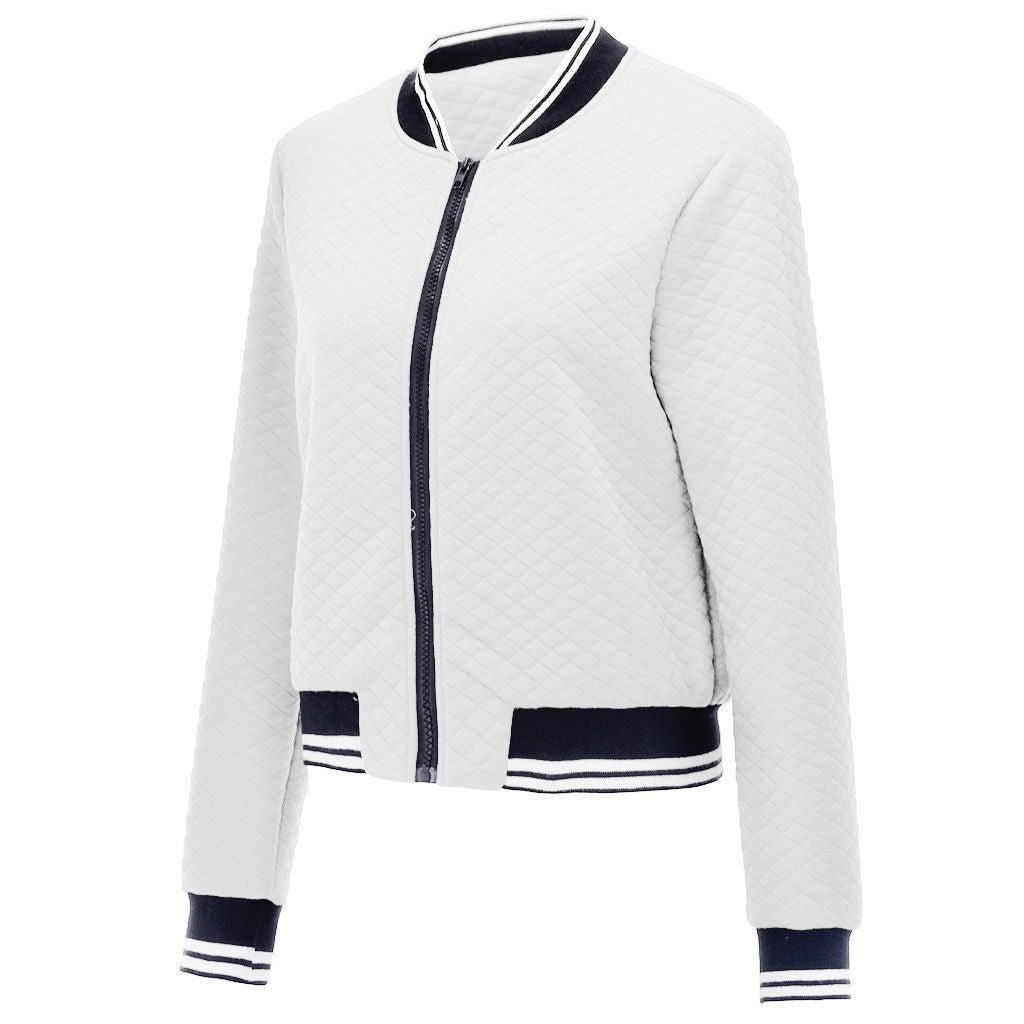 2022 Amazon ebay European and American foreign trade autumn and winter new fashion sweater baseball uniform coat women's clothing