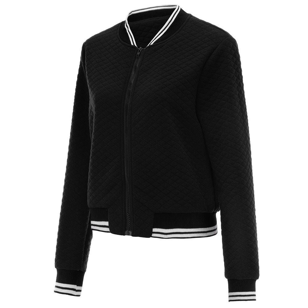 2022 Amazon ebay European and American foreign trade autumn and winter new fashion sweater baseball uniform coat women's clothing