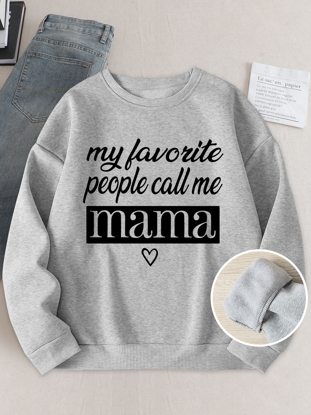Halloween Wish Cross-Border Aliexpress Hot Selling Women's Clothing Amazon American Casual Mama Printed Sweatshirt Bottoming Shirt